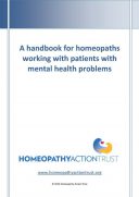 A Handbook For Homeopaths Working With Patients With Mental Health Problems