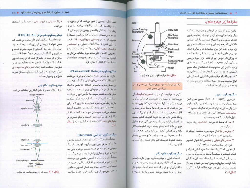 کتاب چکیده و نکات کلیدی زیست سلولی لودیش دکتر بهادر | چاپ 1400