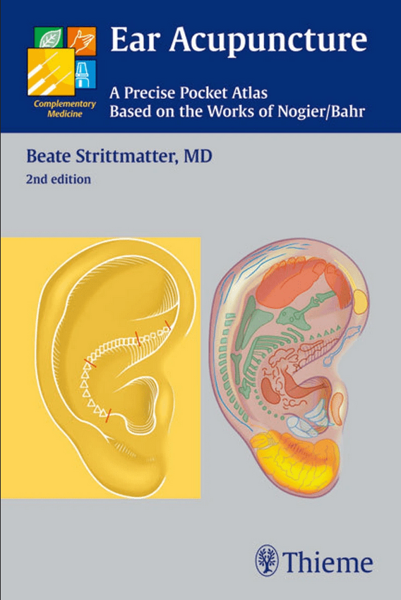 کتاب اطلس طب سوزنی نوژیه Ear acupuncture