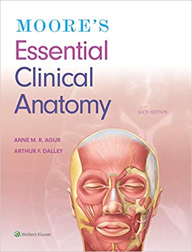 کتاب ضروریات آناتومی مور | جدیدترین ویرایش Essential Moore clinical anatomy
