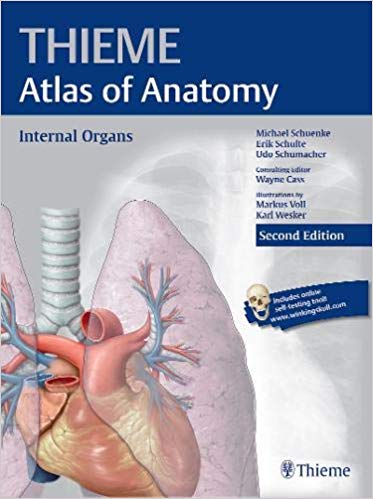 THIEME Atlas of Anatomy - Internal Organs  - 2016