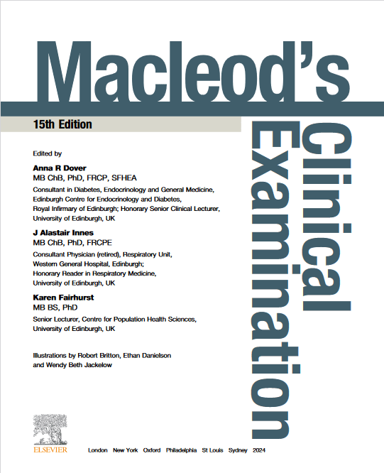 Macleod's Clinical Examination 15th Edition | 2023 کتاب افست زبان اصلی معاینات بالینی مک لئود