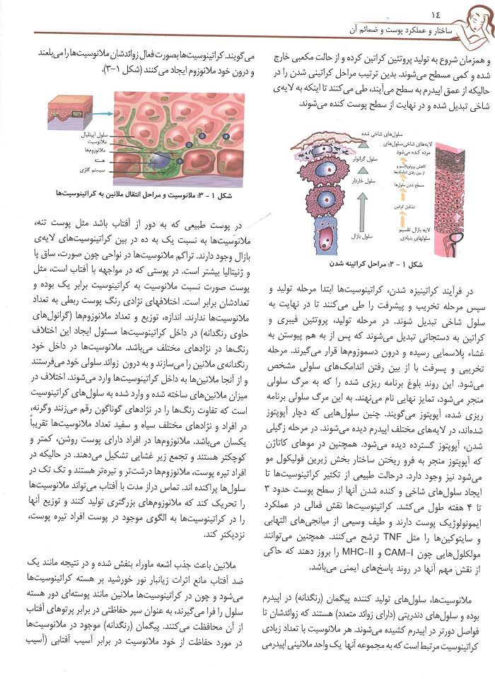 کتاب مراقبت پوستی مبین گنجی جلد اول