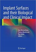 Implant Surfaces And Their Biological And Clinical Impact