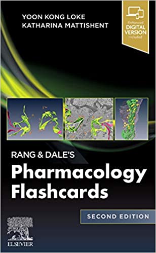 Rang & Dale's Pharmacology Flash Cards | فلش کارت فارماکولوژی رنگ و دیل