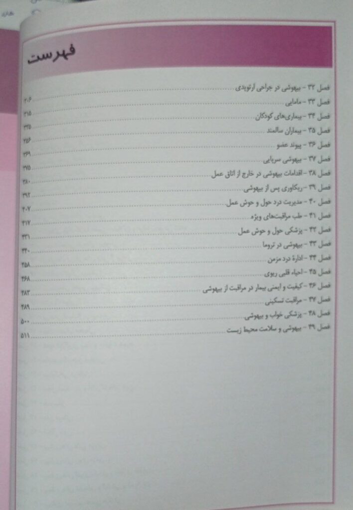 کتاب خلاصه بیهوشی میلر 2023