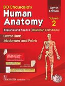 Chaurasia’s Human Anatomy – Volume 2: Regional And Applied Dissection | آناتومی چوراسیا ۲۰۱۹