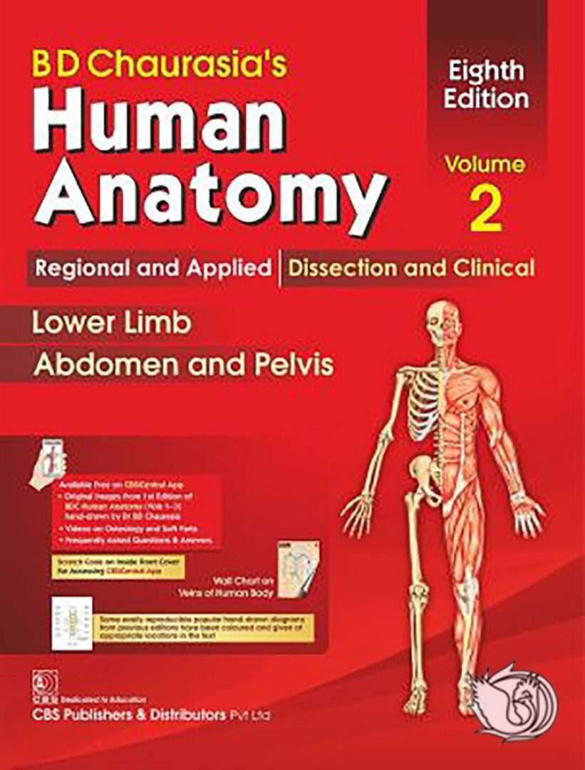 Chaurasia's Human Anatomy - Volume 2: Regional and - کتاب آناتومی چوراسیا 2019 | آناتومی چوراسیا 2019