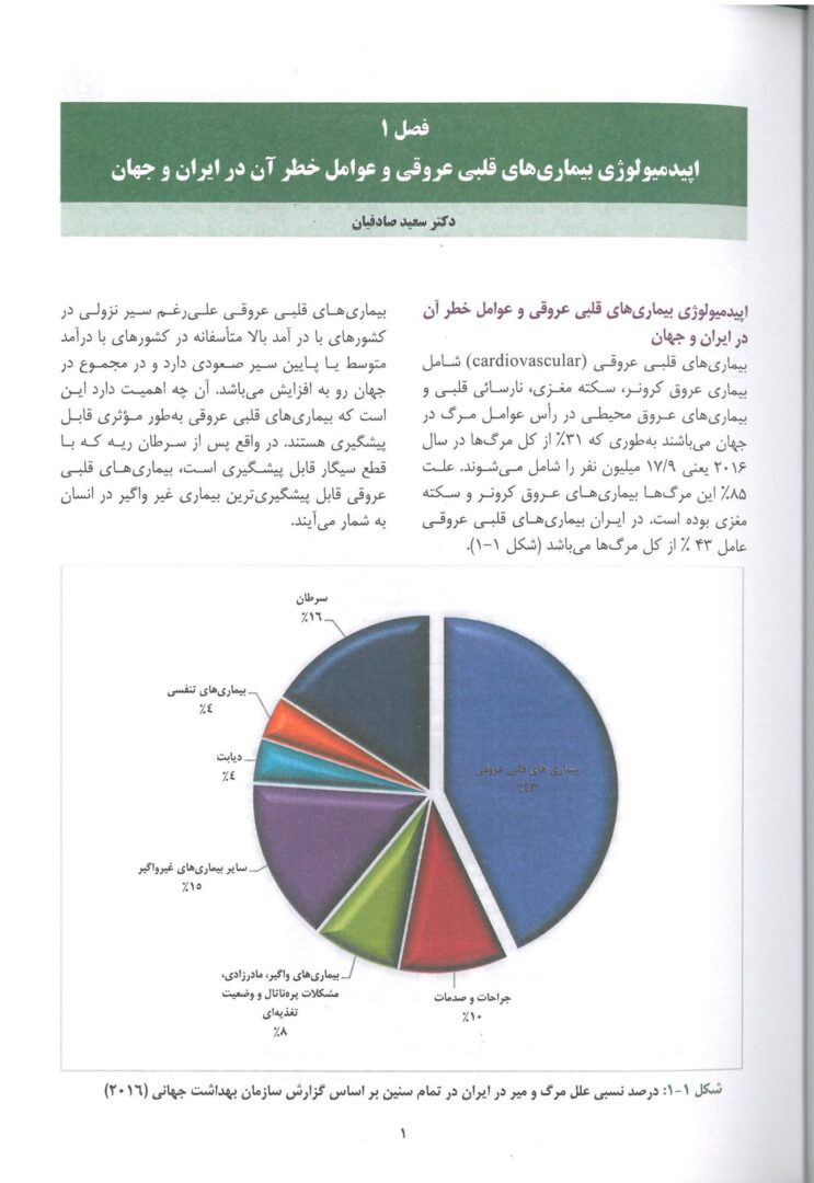 نمونه داخل کتاب بیماری های قلب و عروق نعمتی پور
