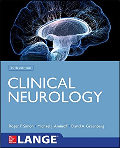 Lange Clinical Neurology, 11th Edition کتاب نورولوژی امینوف 2020