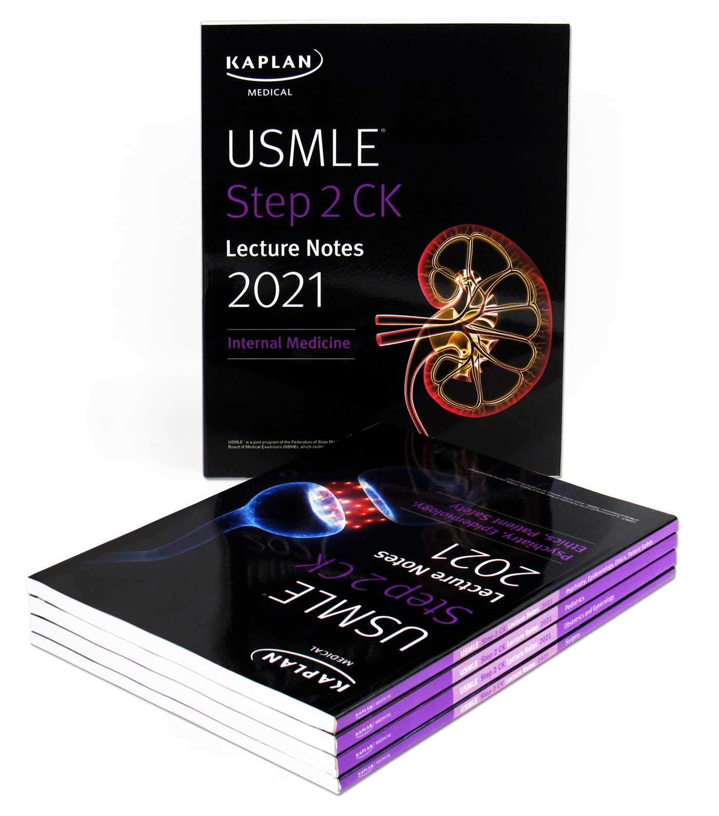 USMLE Step 2 CK Lecture Notes 2021 - 5 vol set | دوره کامل کاپلان 2021 استپ دوم