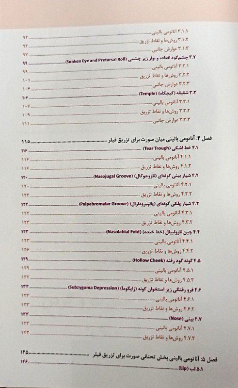 کتاب راهنمای کاربردی آناتومی بالینی صورت در تزریق فیلر و سم بوتولینوم - تصویر 6
