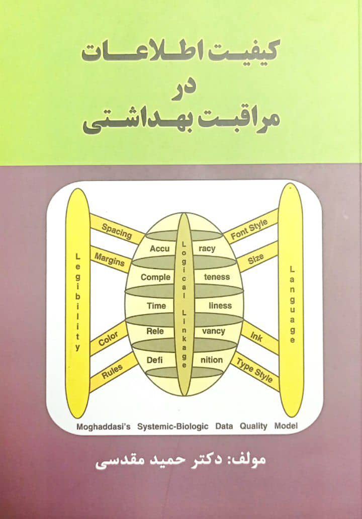 کیفیت اطلاعات در مراقبت بهداشتی | دکتر حمید مقدسی - نشر حیدری