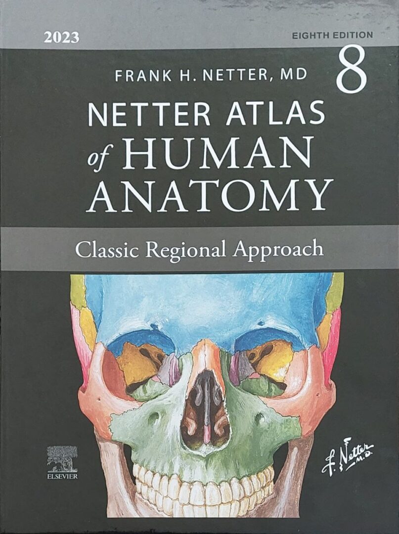 کتاب افست زبان اصلی اطلس آناتومی نتر 2023 Atlas Netter