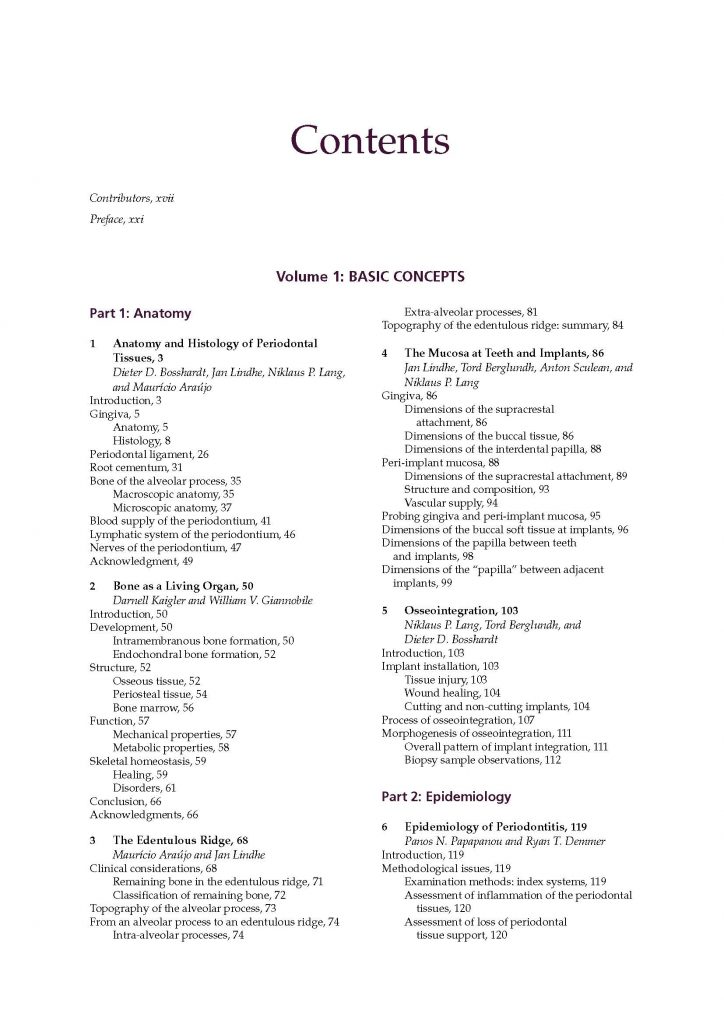 LINDHE’S Clinical Periodontology and Implant Dentistry 2022
