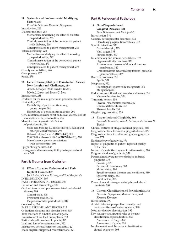 LINDHE’S Clinical Periodontology and Implant Dentistry 2022