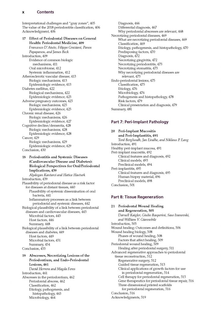 LINDHE’S Clinical Periodontology and Implant Dentistry 2022