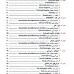 فهرست کتاب عفونت های ادراری دکتر حسین نوروزیان - صفحه دوم