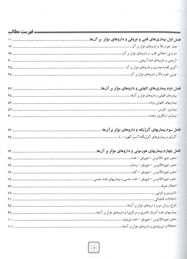 بیماری های شایع و داروهای موثر بر آنها - Image 3