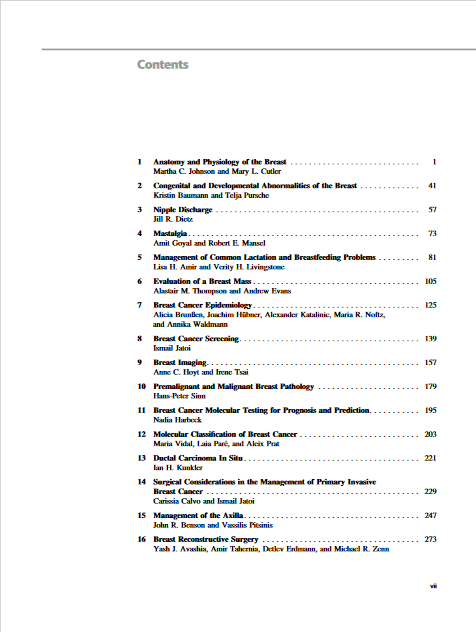 Management of Breast Diseases 2nd ed. 2016 Edition