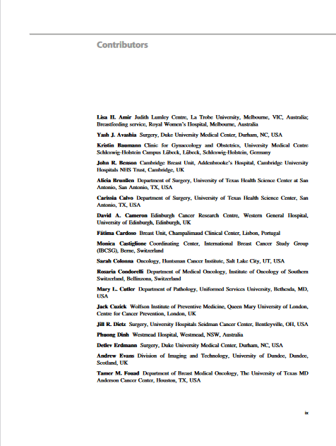 Management of Breast Diseases 2nd ed. 2016 Edition