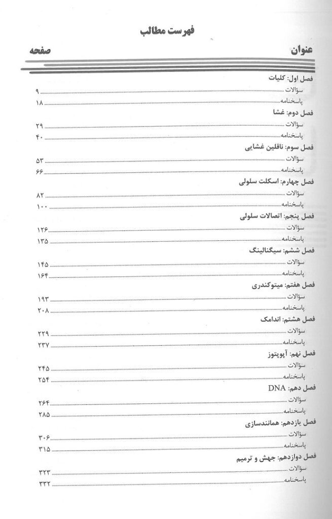 فهرست کتاب بیوماتست منصور عرب - طبق لودیش 2021 | ویرایش 1402