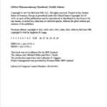 sample sample DiPiro's Pharmacotherapy Handbook - 12th Edition