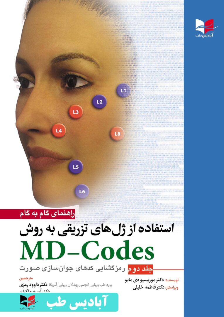 راهنمای گام به گام استفاده از ژل های تزریقی به روش MD-Codes – جلد دوم (رمزگشایی کد های جوان سازی صورت)