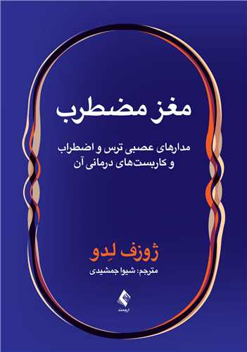 جلد کتاب مغز مضطرب