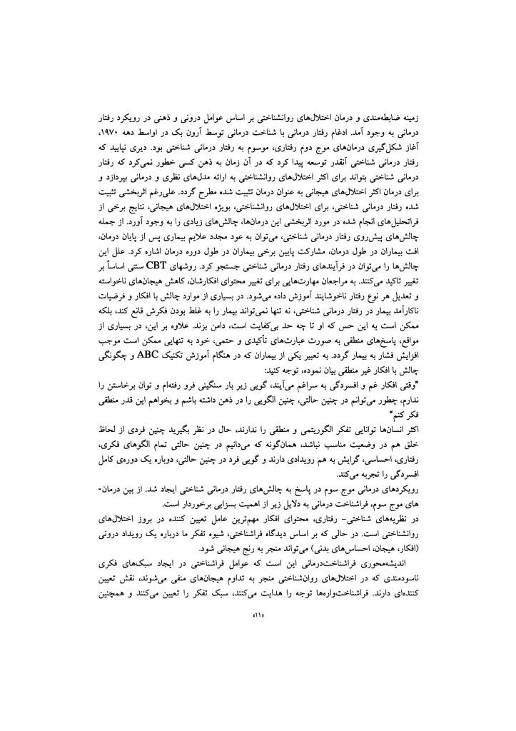 فراشناختدرمانی برای اضطراب و افسردگی - صفحه 13