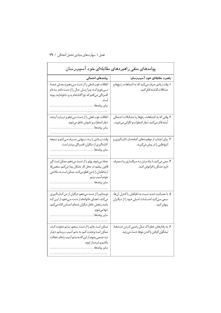 تکنیک های رفتار درمانی دیالکتیکی - صفحه 16