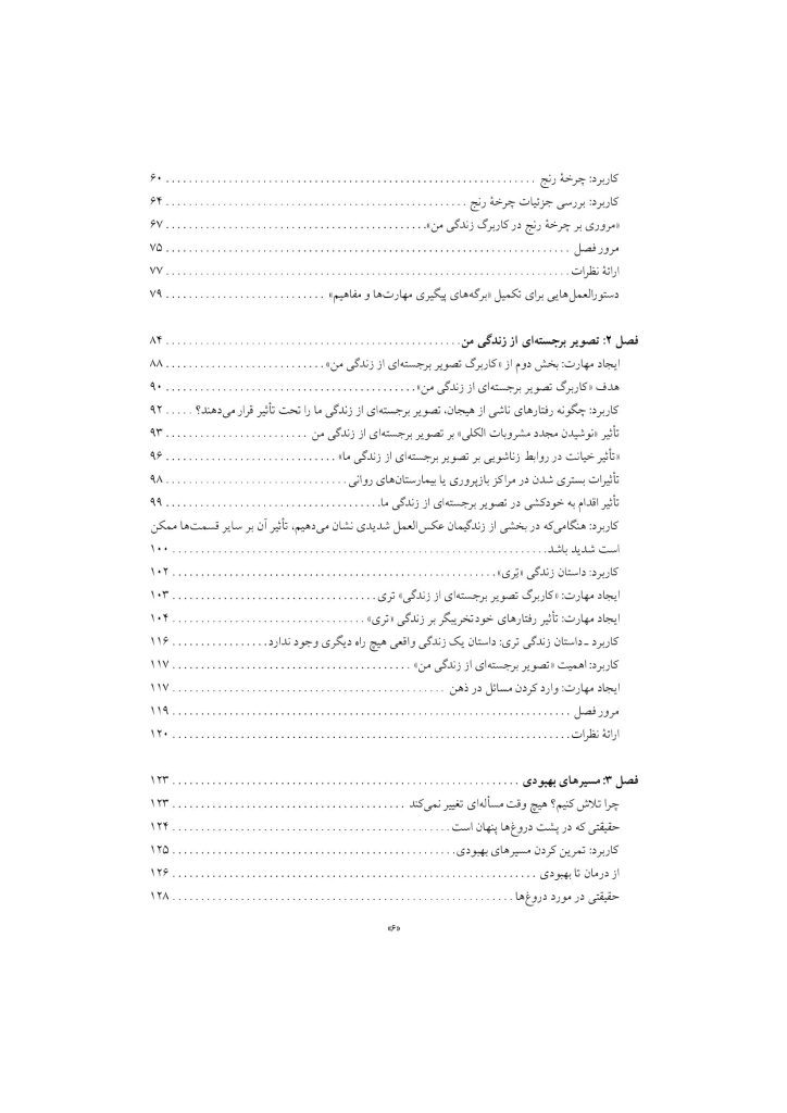 رفتار درمانی دیالکتیکی برای تنظیم هیجانها و رفتارهای ناشی از آن - صفحه 3
