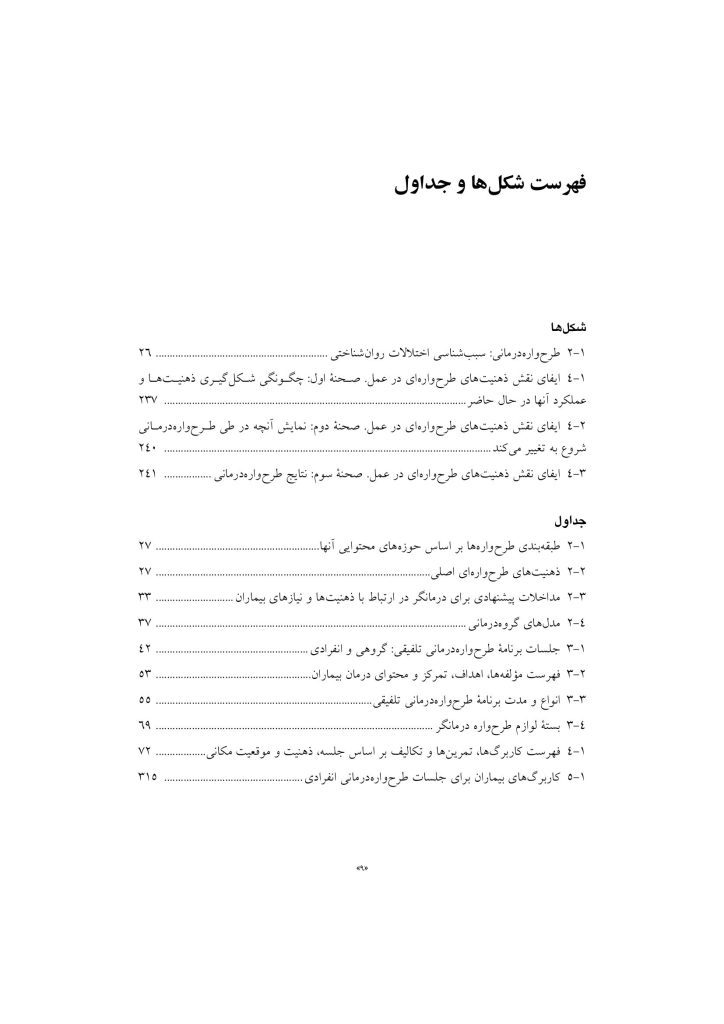 راهنمای بالینی طرحوارهدرمانی - صفحه 5