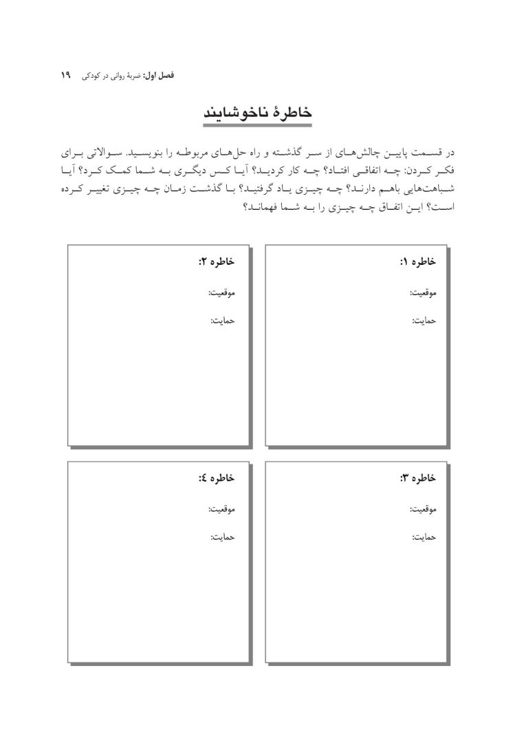 جعبه ابزار رفتاردرمانی شناختی (CBT) برای کودکان و نوجوانان - صفحه 10