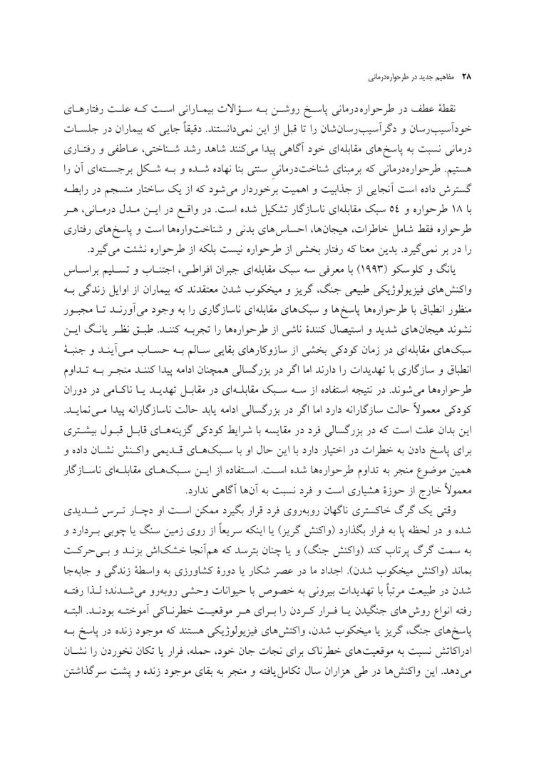 مفاهیم جدید در طرحواره درمانی - صفحه 17