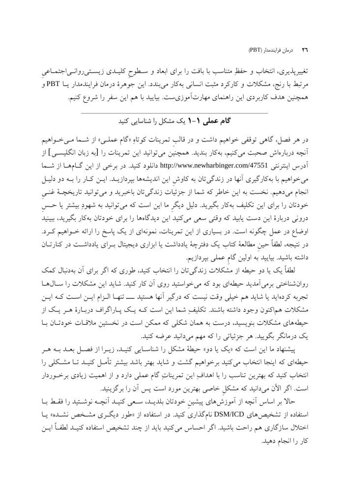 درمان فرایندمدار(PBT) - صفحه 16