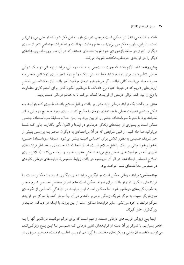 درمان فرایندمدار(PBT) - صفحه 20