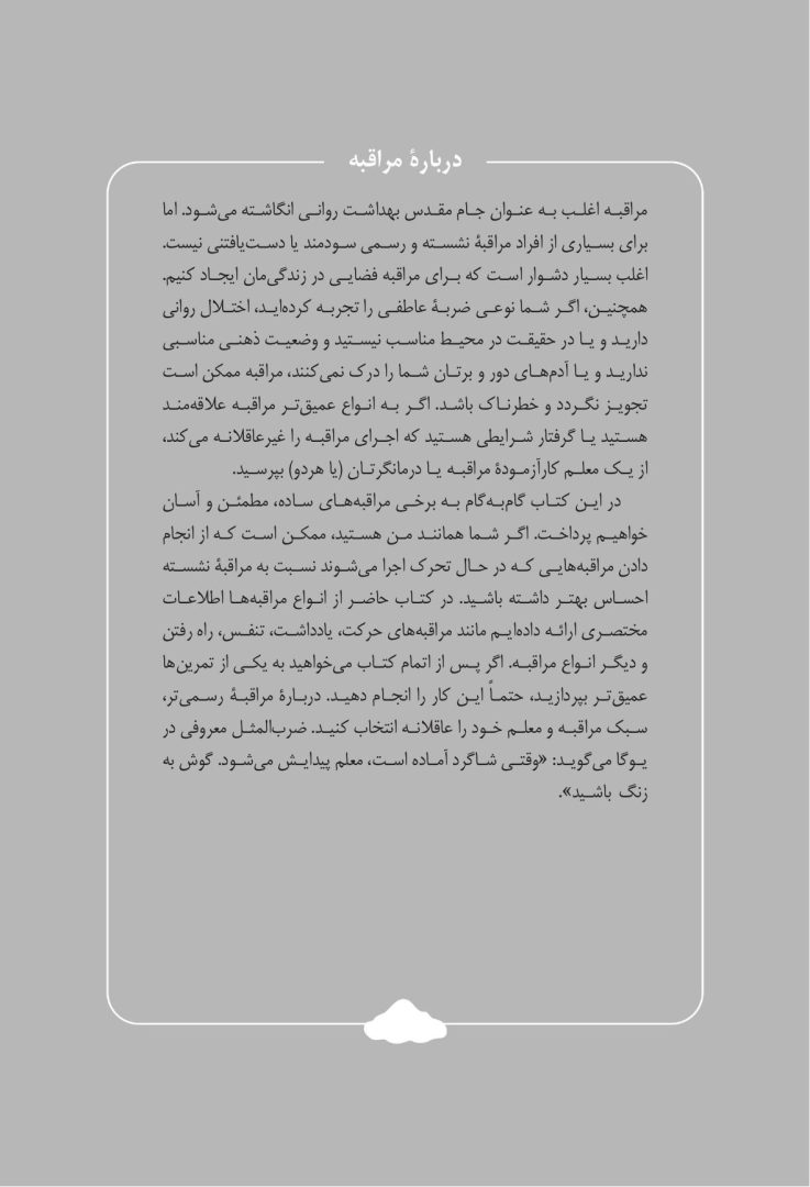 توجه آگاهی برای تازه کارها ده دقیقه در روز - صفحه 11