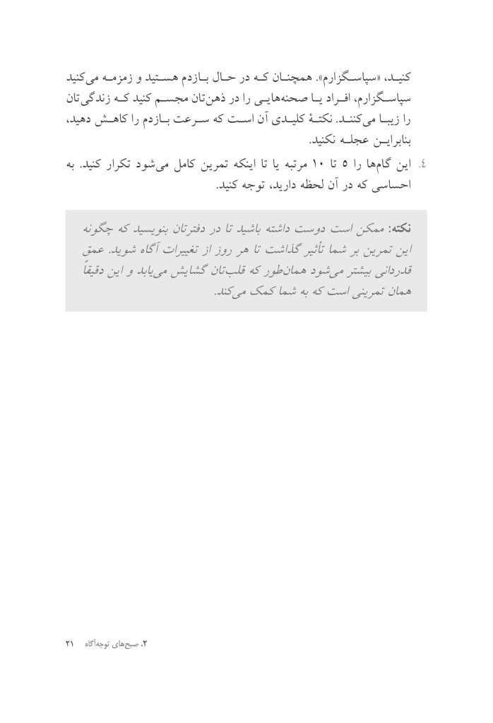 توجه آگاهی برای تازه کارها ده دقیقه در روز - صفحه 17