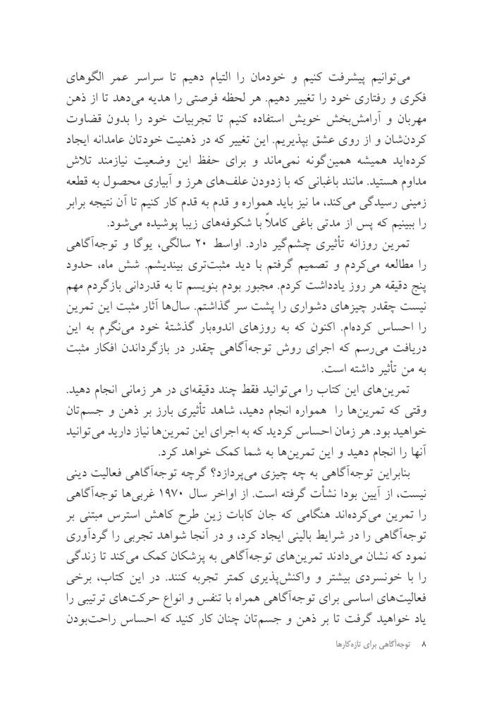 توجه آگاهی برای تازه کارها ده دقیقه در روز - صفحه 4