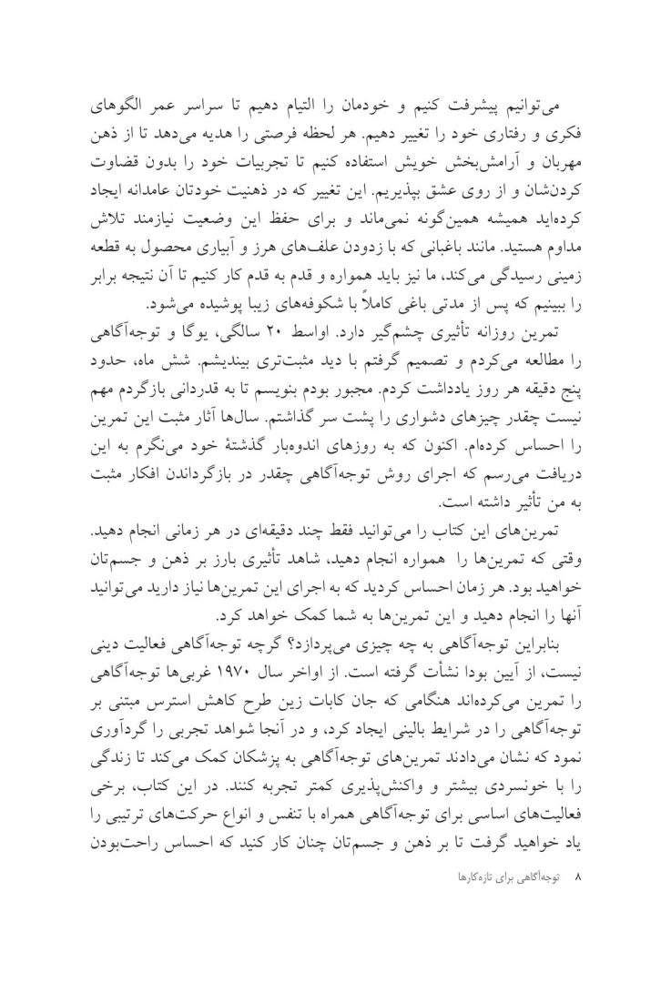 توجه آگاهی برای تازه کارها ده دقیقه در روز - صفحه 4