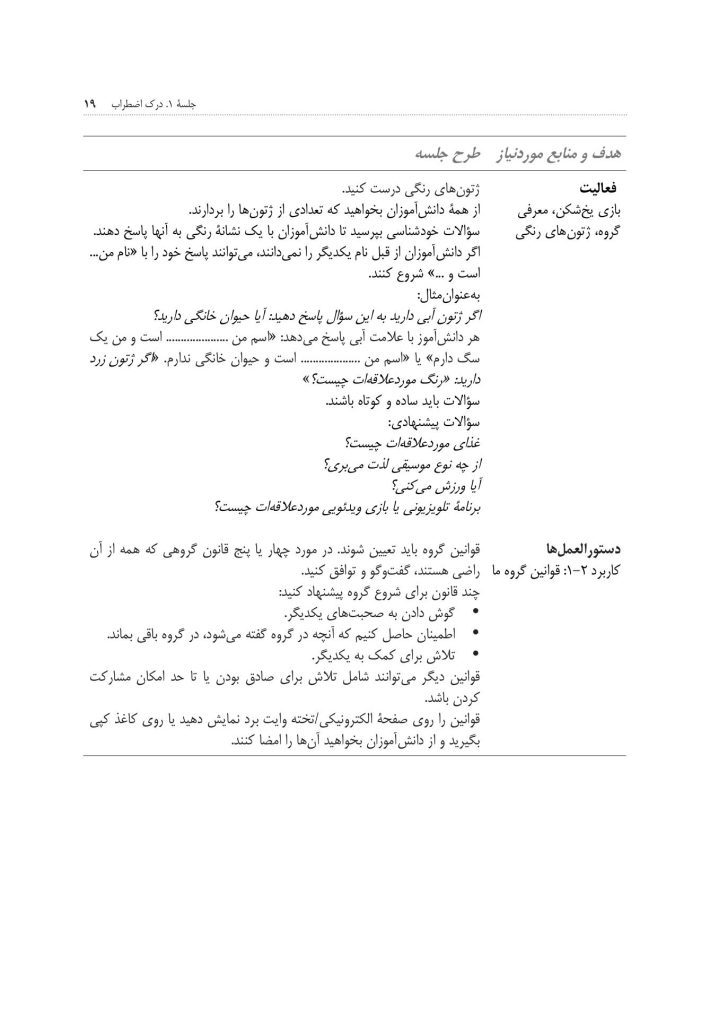کمک به نوجوانان و جوانان مضطرب - صفحه 14