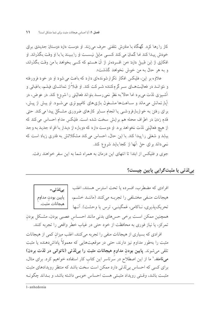 درمان مبتنی بر عاطفه مثبت برای افسردگی و اضطراب - صفحه 8