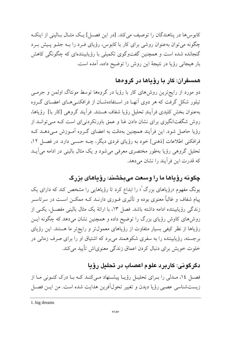 راهنمای متخصصان بالینی برای رویادرمانی - صفحه 14
