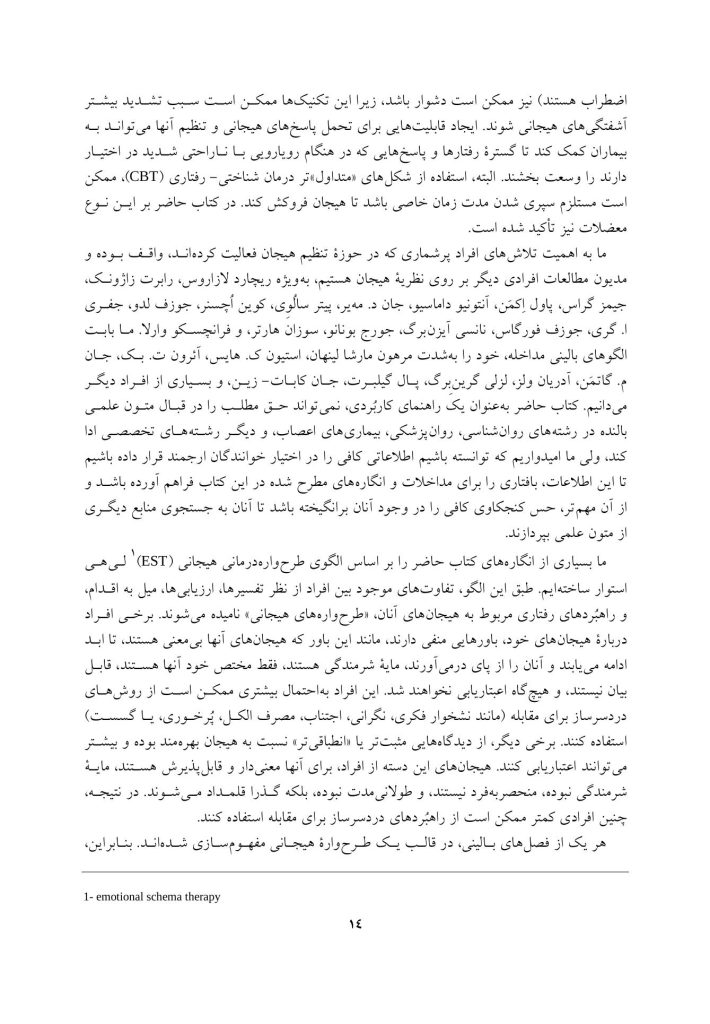 تکنیک های تنظیم هیجان در رواندرمانی - صفحه 11