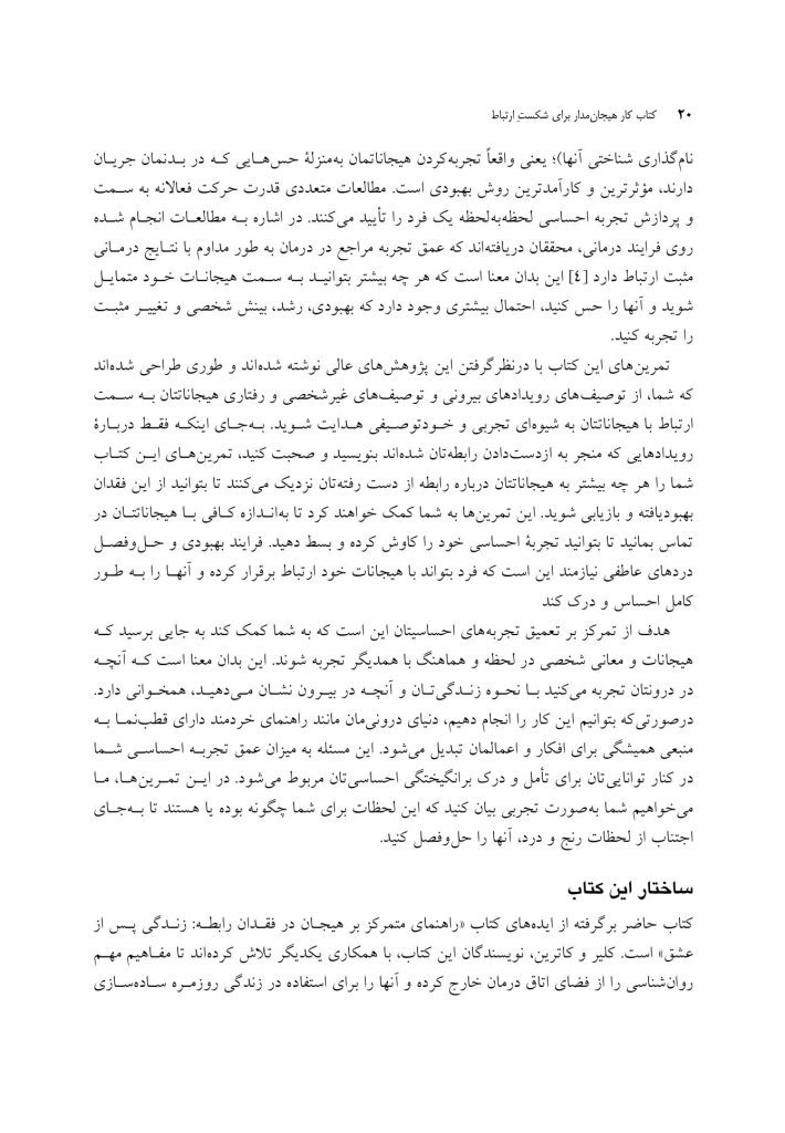 کتاب کار هیجان مدار برای شکست ارتباط - صفحه 10