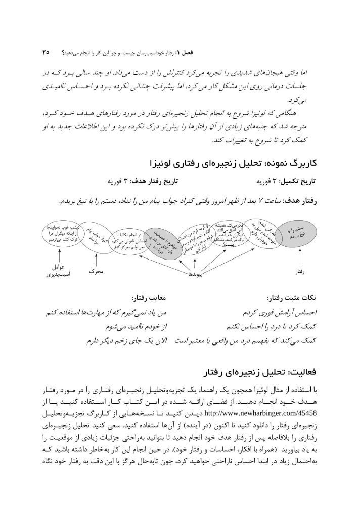 کتاب کارمهارت‌های رفتاردرمانی دیالکتیک برای رفتارهای خودآسیب - صفحه 17