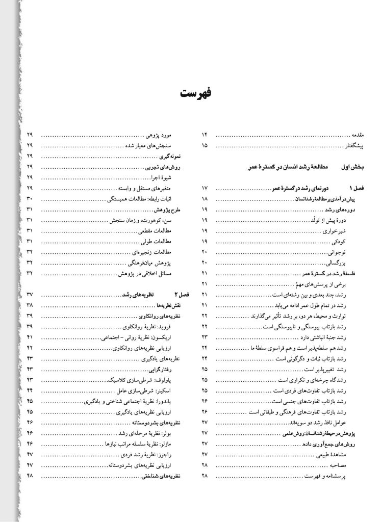 رشد انسان: روان‌شناسی رشد از تولد تا مرگ - صفحه 2