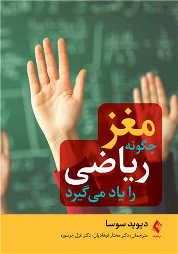 جلد کتاب مغز چگونه ریاضی را یاد میگیرد.