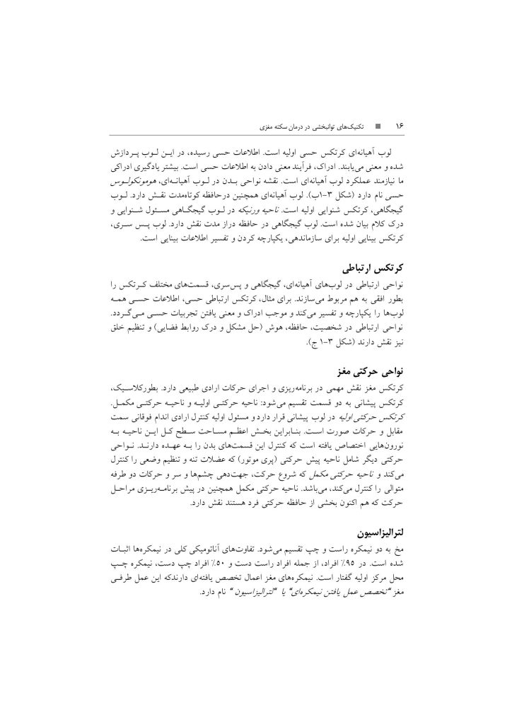 تکنیک های توانبخشی در درمان سکته مغزی - صفحه 13